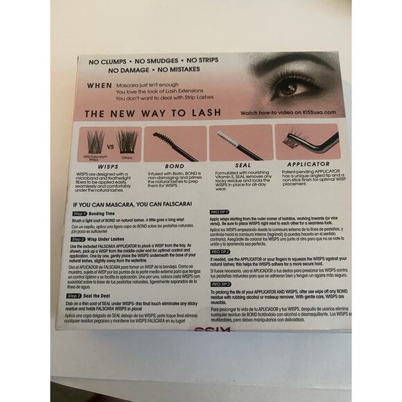 Kiss Falscara Lashes Starter Kit Volumizing (1 kit) - Picture 2 of 2